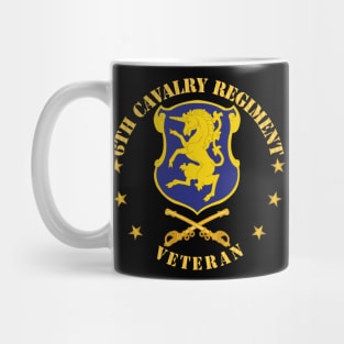 6th Cavalry Regiment Veteran w Cav Branch Mug